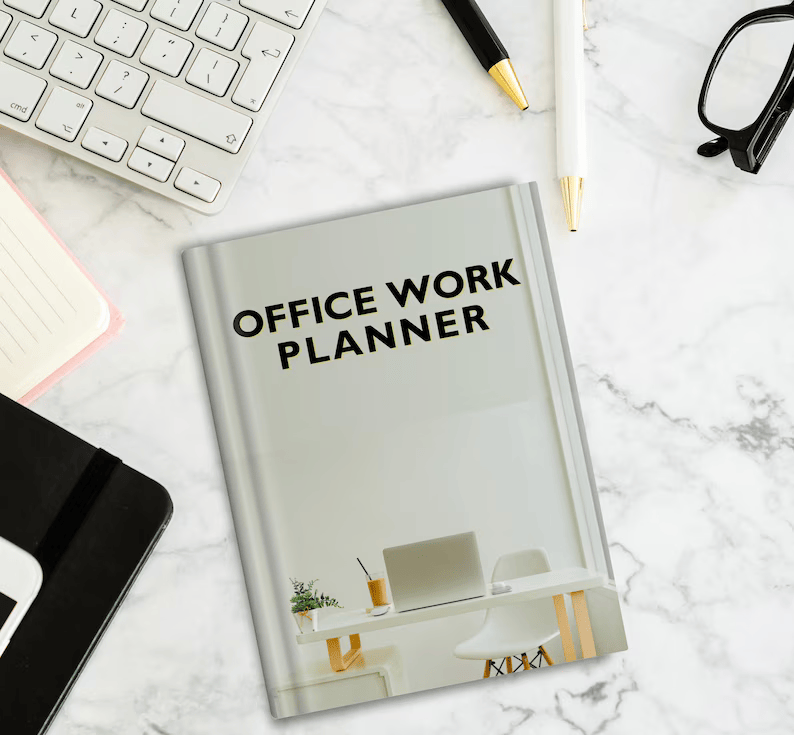 Printable Office Work Planner, Office Task Planner, Office Organizer, Work To Do List, Work Schedule, Employee Planner, Office Work Schedule