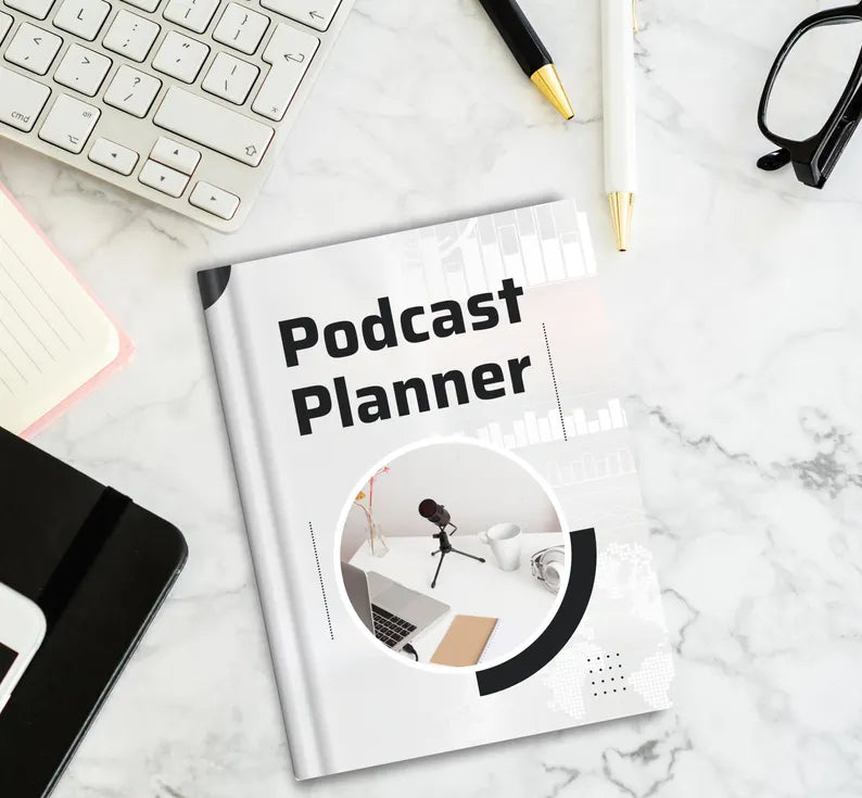 Printable Podcast Planner Template, Podcast Content Planning Worksheet, Printable Podcast Checklist, Podcast Planning Template Download