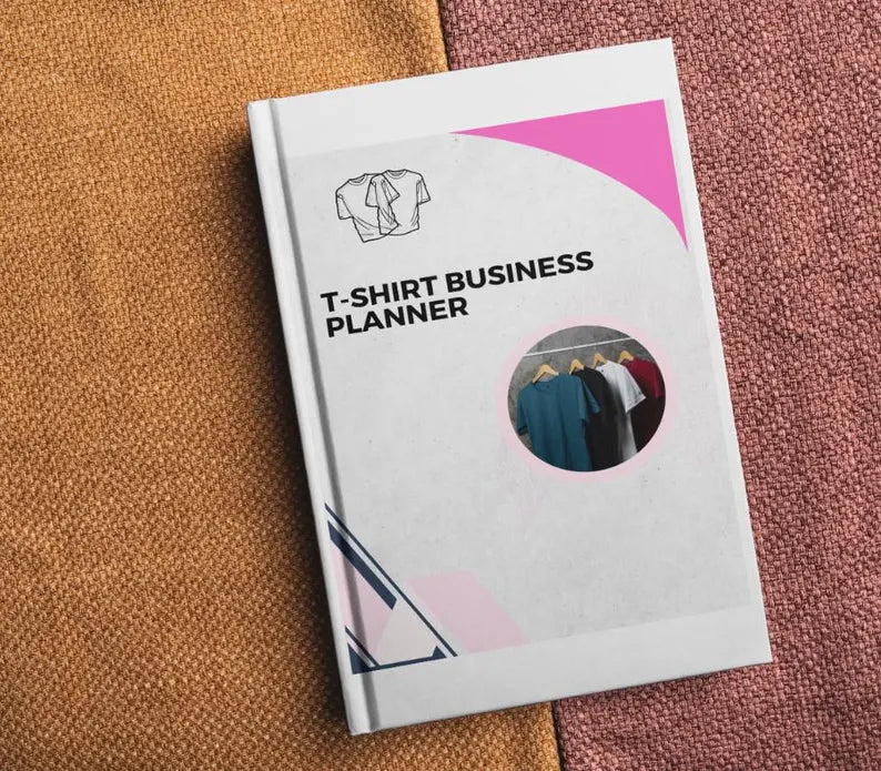 T Shirt Business Planner Small Business Planner Finance Client Project Tracker T-shirt Business Startup Guide Shirt Inventory Sales Planner